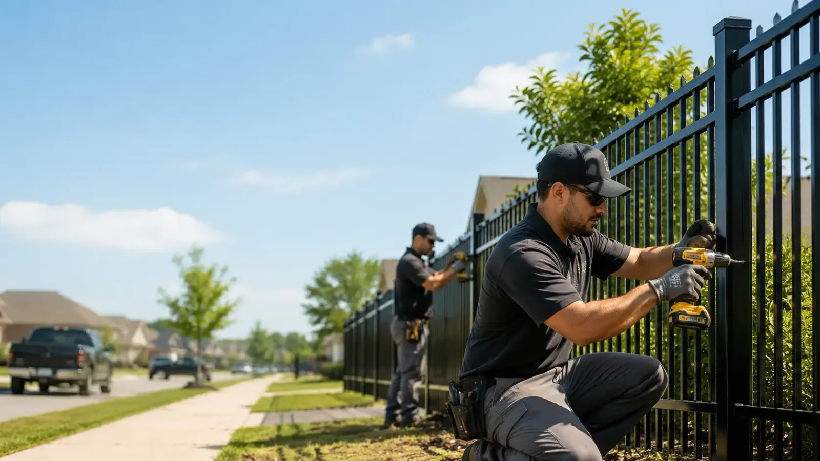 Metal Fence Installation in Highland, IL
